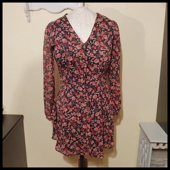 Primark Floral Dress, 10 - Picture 1 of 8